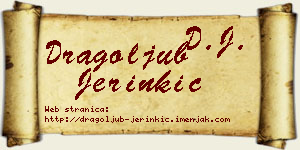 Dragoljub Jerinkić vizit kartica